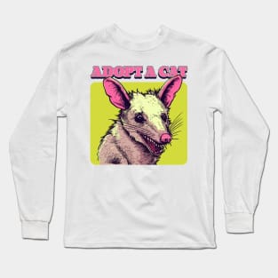 Adopt A Cat Long Sleeve T-Shirt